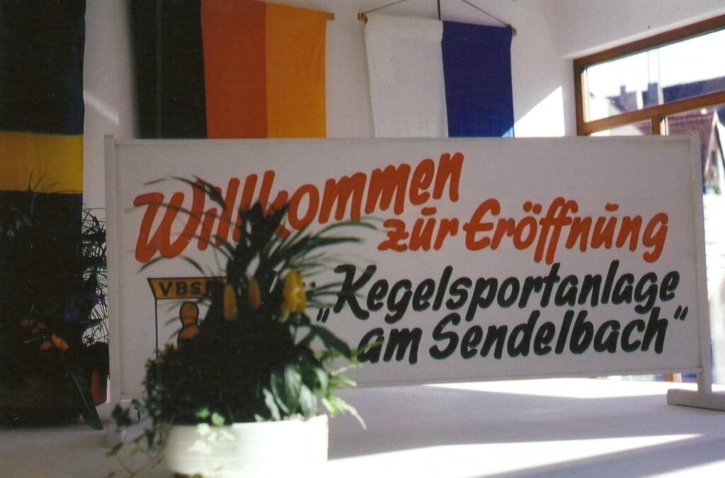 Eröffnungsfeier des „Sendelbachkellers“